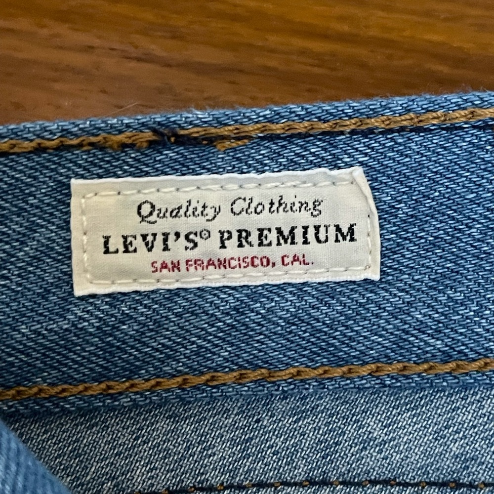 Levi’s X Farm Rio NWT cropped tropical jeans 26 - Picture 8 of 12